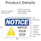 Signmission 3.5 in Height, 5 in Width, Vinyl Decal, Rectangle OS-2PACK-NS-D-35-L-18967 - alternate 3